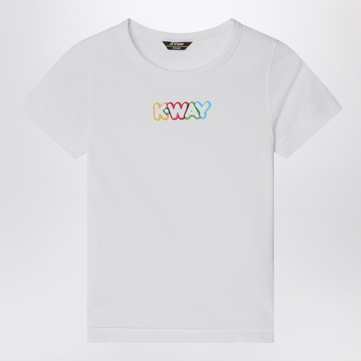 K-Way K-Way White Emel t-shirt with logo