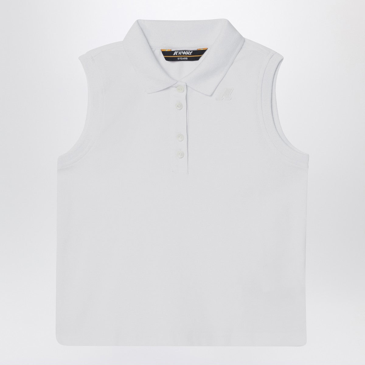 K-Way K-Way White sleeveless cotton polo