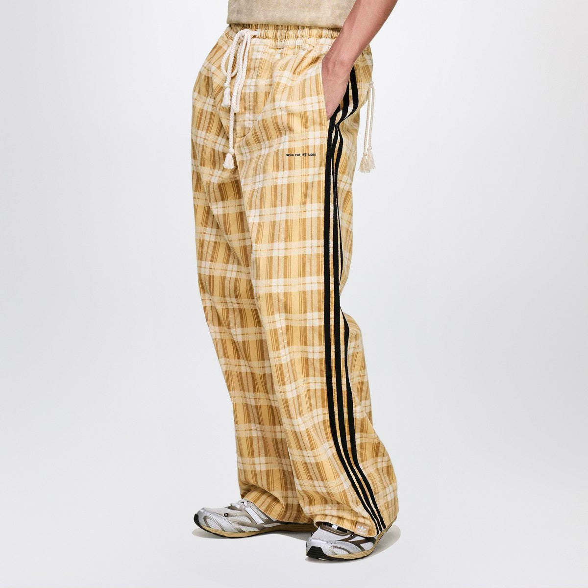 adidas Statement adidas Statement Checked pants Song For The Mute ADI006