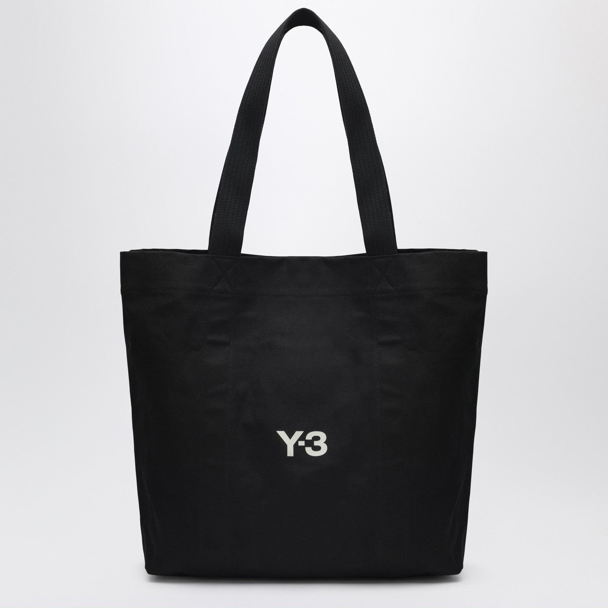 adidas Y-3 adidas Y-3 Black canvas bag with logo print