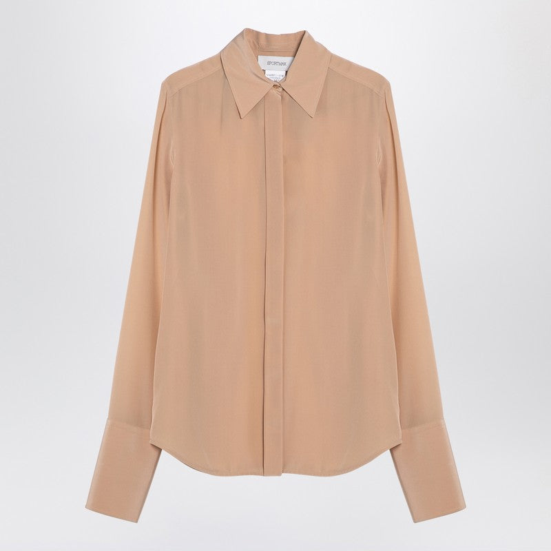 Sportmax Sportmax Beige silk shirt