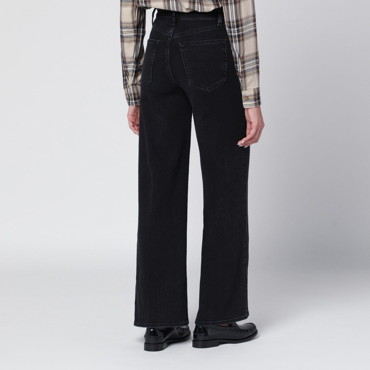 Frame Frame Black Le Slim Palazzo trousers