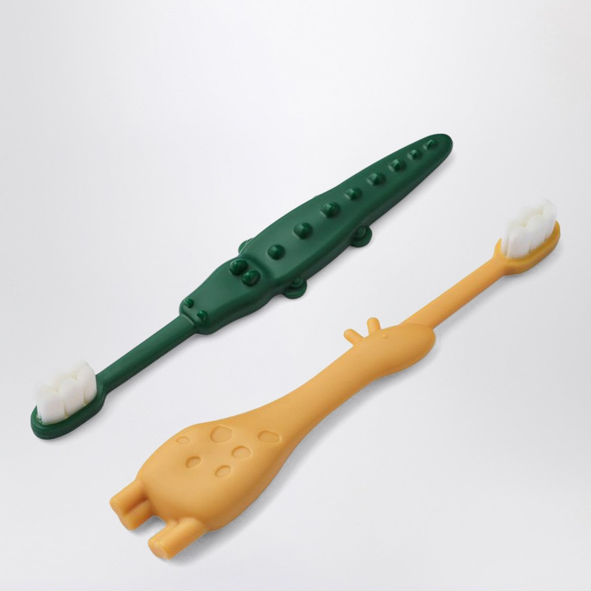 Liewood Liewood Set of two Fabio toothbrushes in yellow/green
