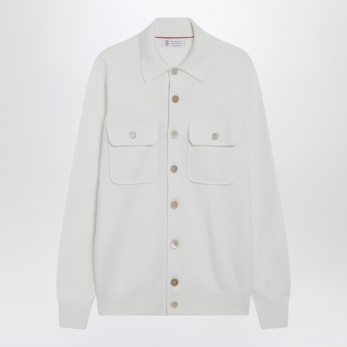 Brunello Cucinelli Brunello Cucinelli White cashmere cardigan