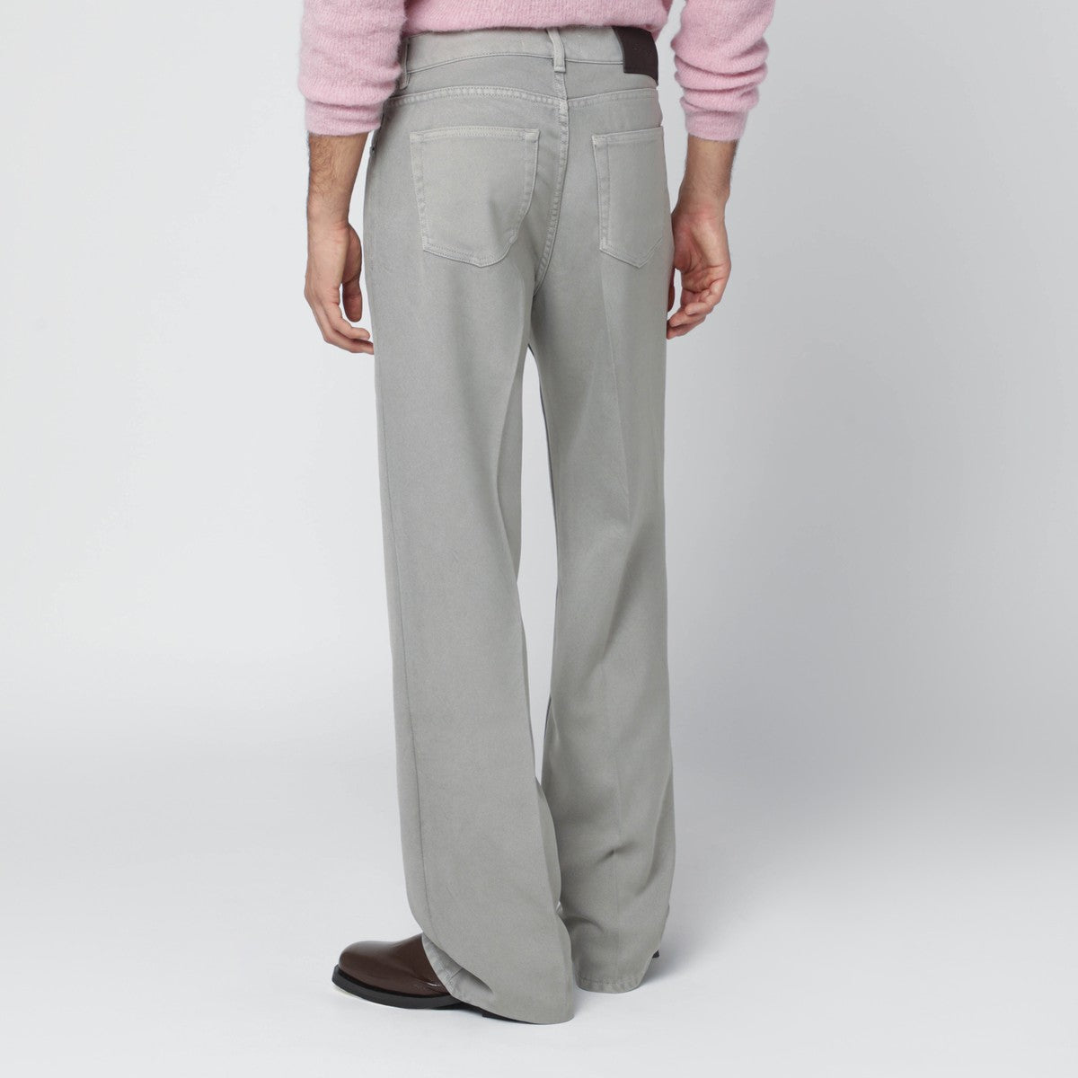 Our Legacy Our Legacy Light grey trousers in Japanese polyester
