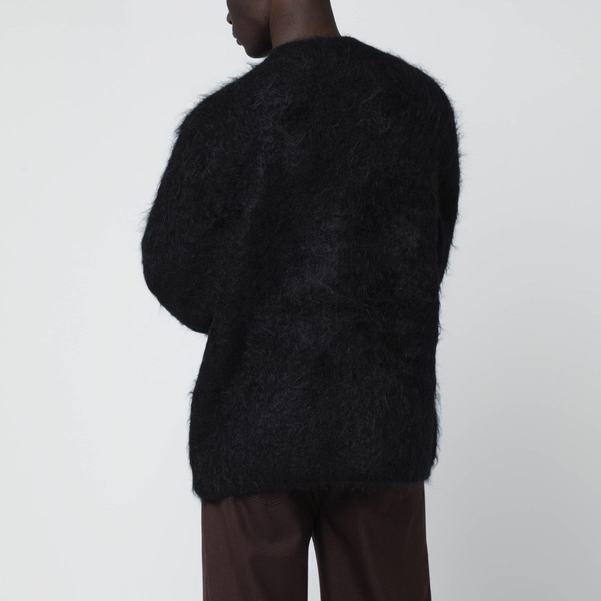 Séfr Séfr Haru black alpaca blend sweater