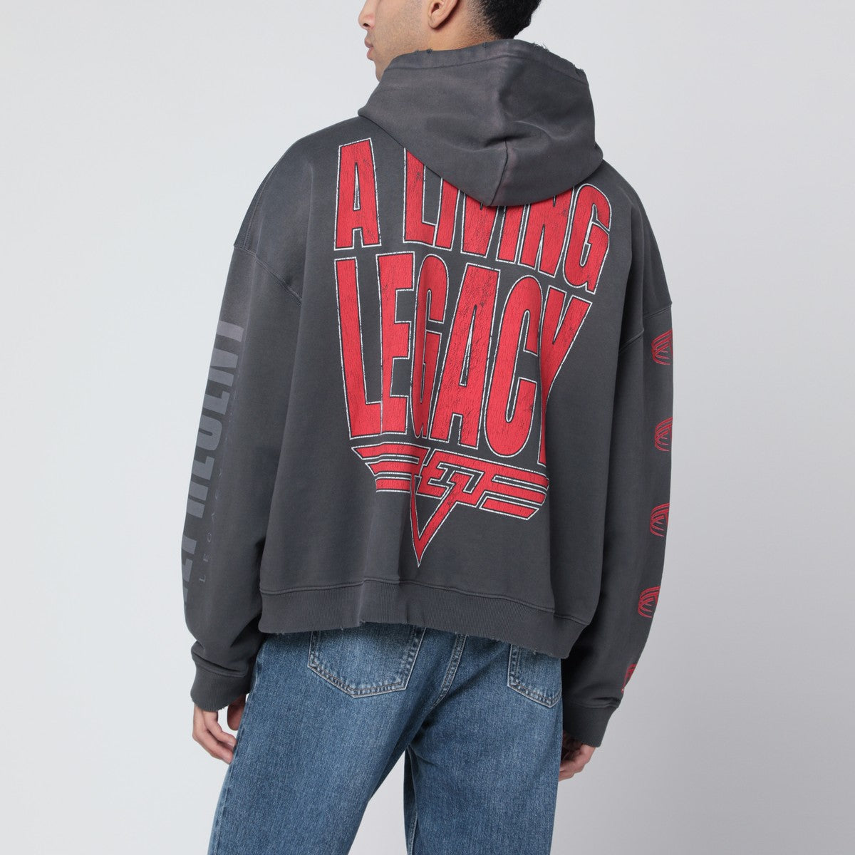 Represent Represent Reversible Living Legacy Tour sweatshirt in grey