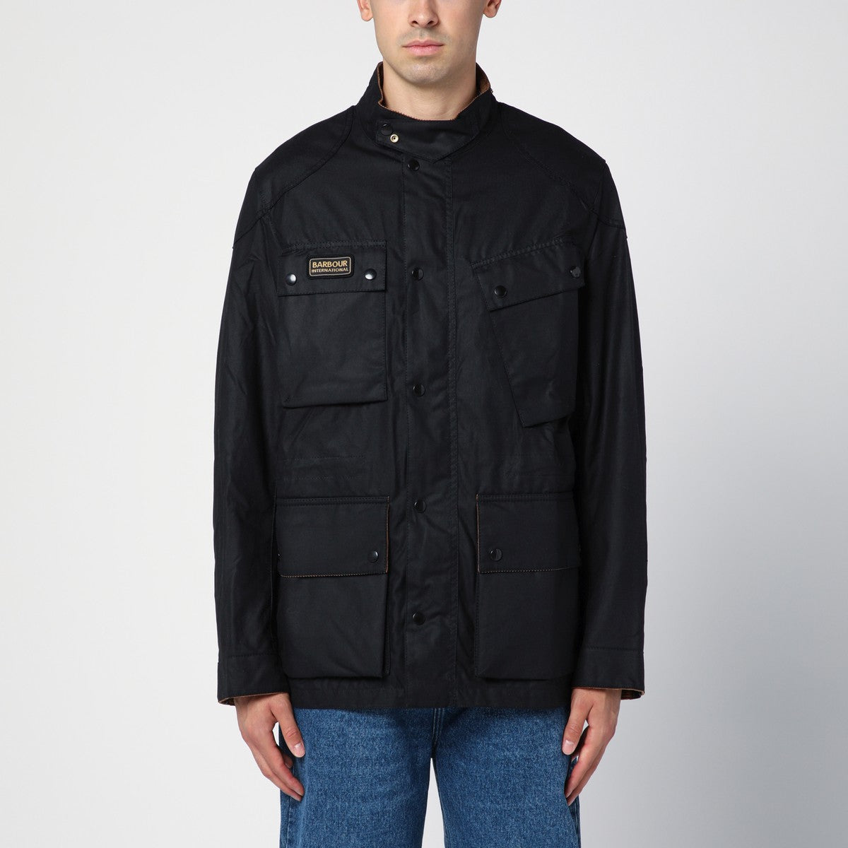 Barbour Barbour Black waxed International jacket