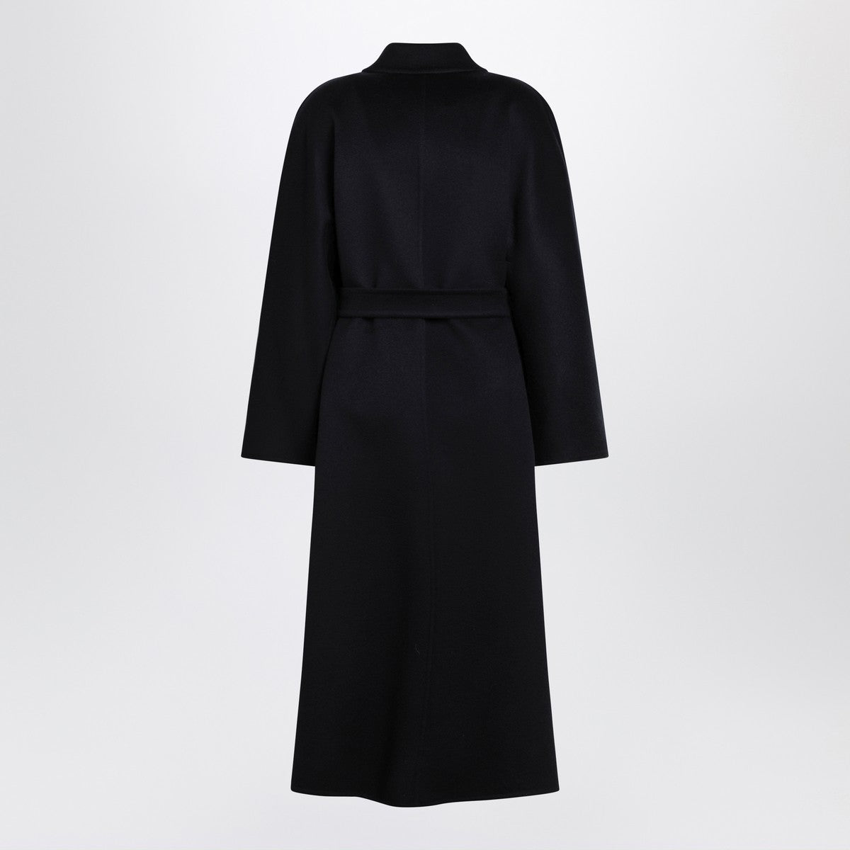 Max Mara Max Mara Navy cashmere wrap coat