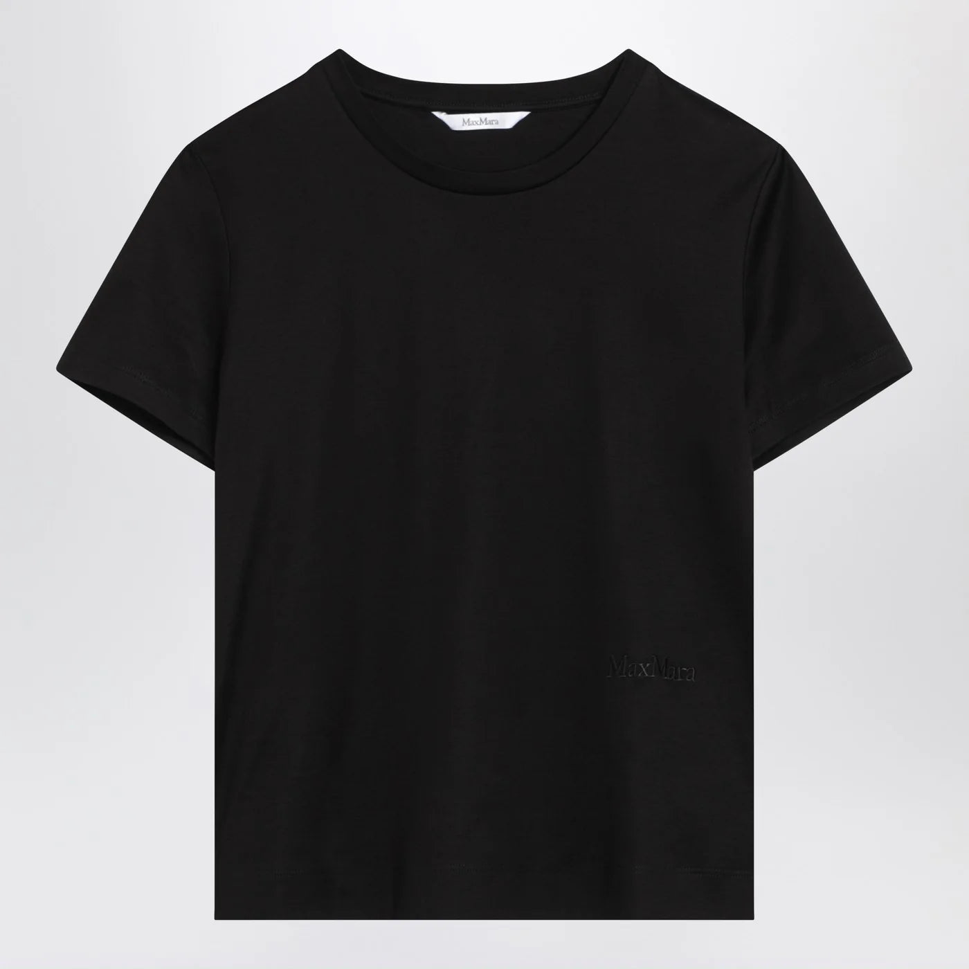 Max Mara Black cotton T-shirt