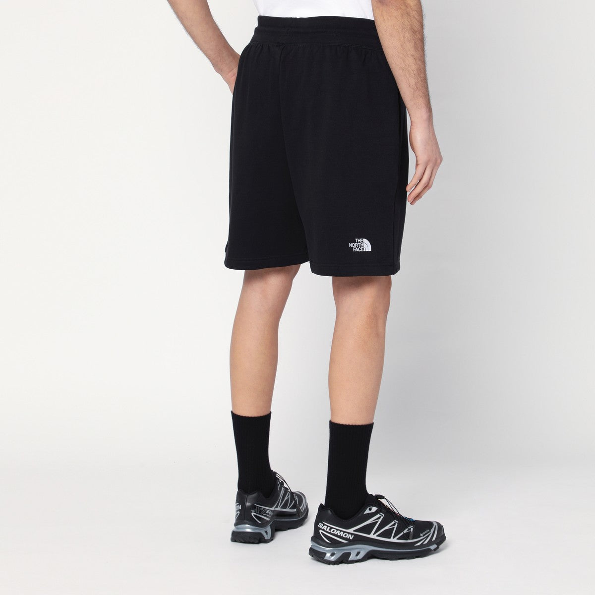 The North Face The North Face Black cotton-blend shorts with logo