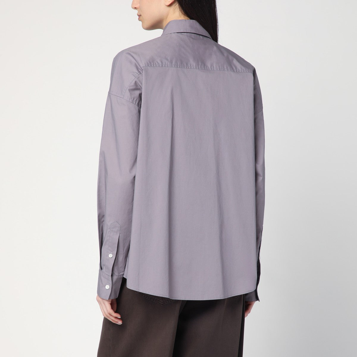 6397 6397 New Uniform Taro-coloured shirt