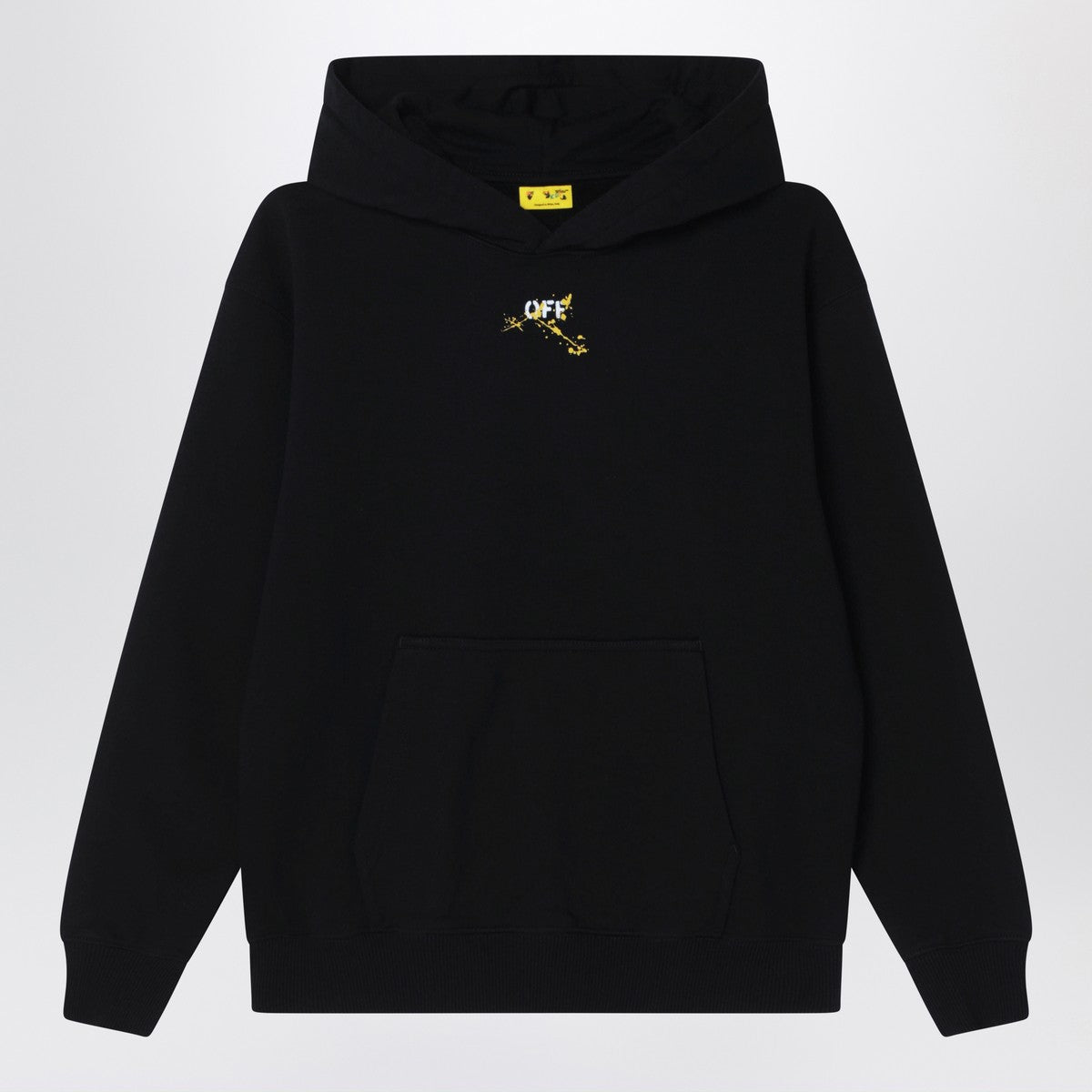 Off White Off White Off-White™ Black Diagonal Splat Logo sweatshirt