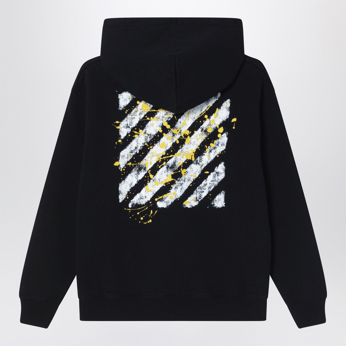 Off White Off White Off-White™ Black Diagonal Splat Logo sweatshirt