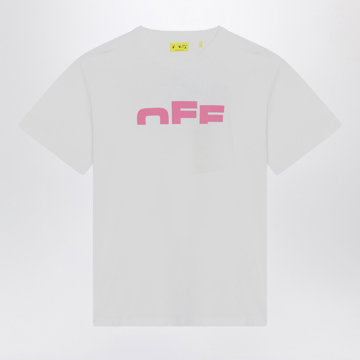 Off White Off White Off-White™ White/pink The Type Logo T-shirt