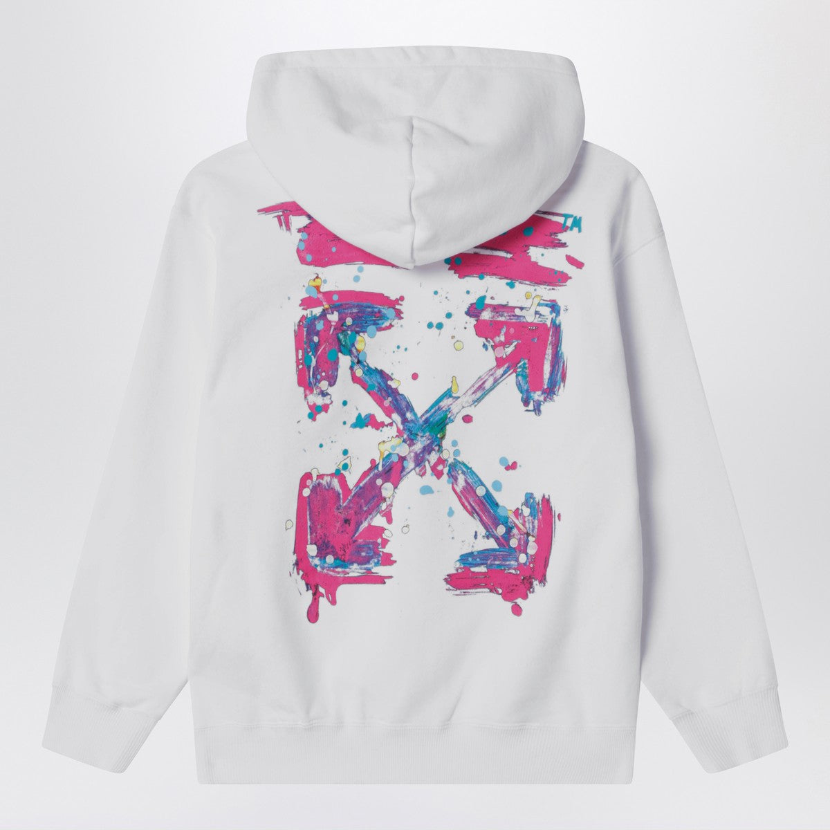 Off White Off-White™ White hoodie with Arrow motif