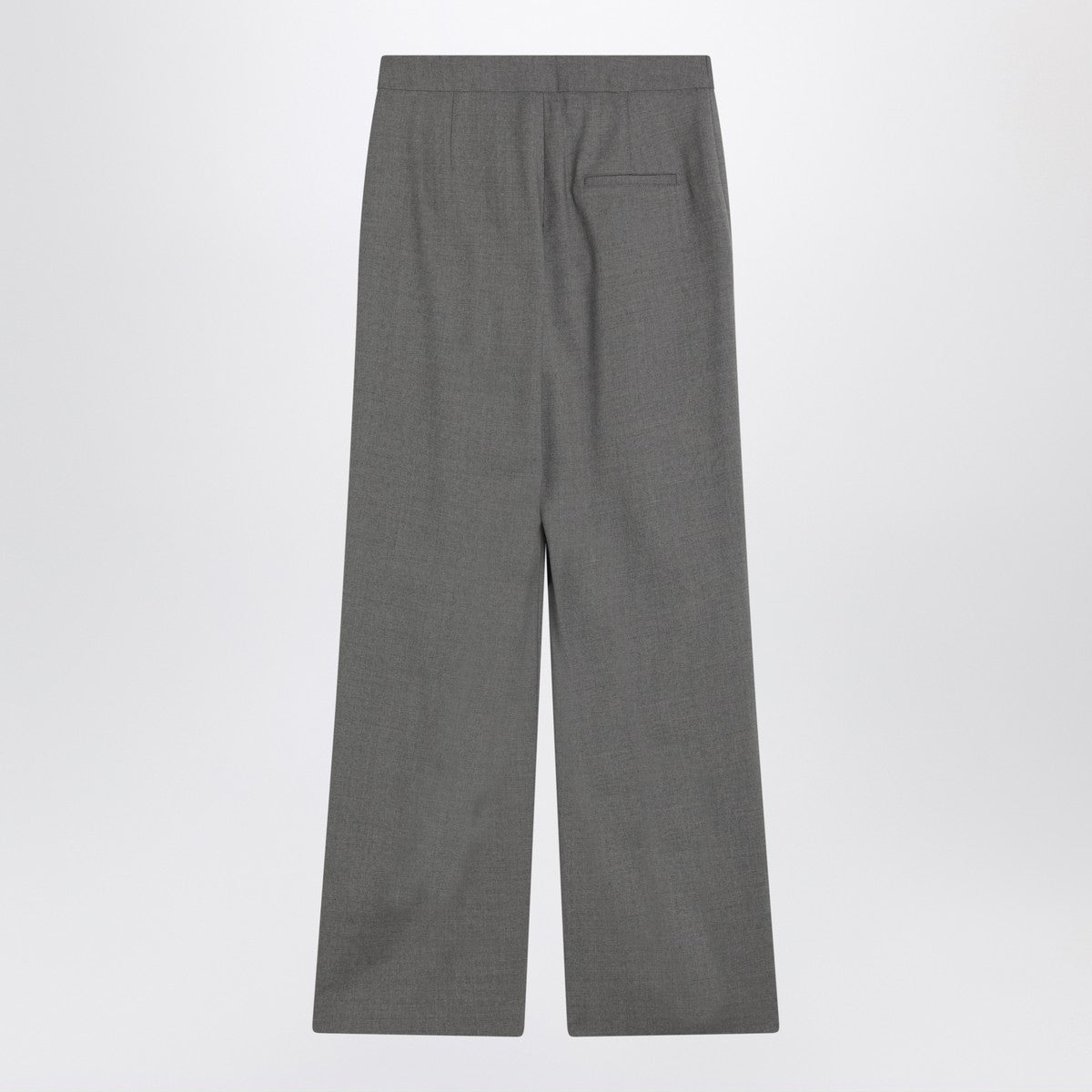LouLou De Saison LouLou De Saison Wide grey wool pants