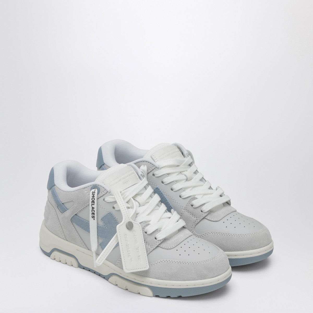 Off White Off White Off-White™ Grey and light blue Out Of Office sneakers