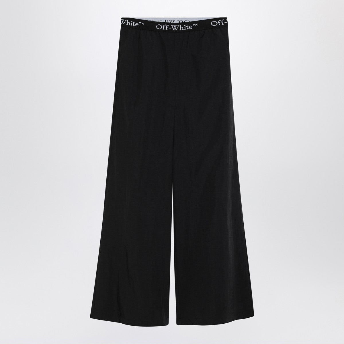 Off White Off White Off-White™ Wide black nylon pants