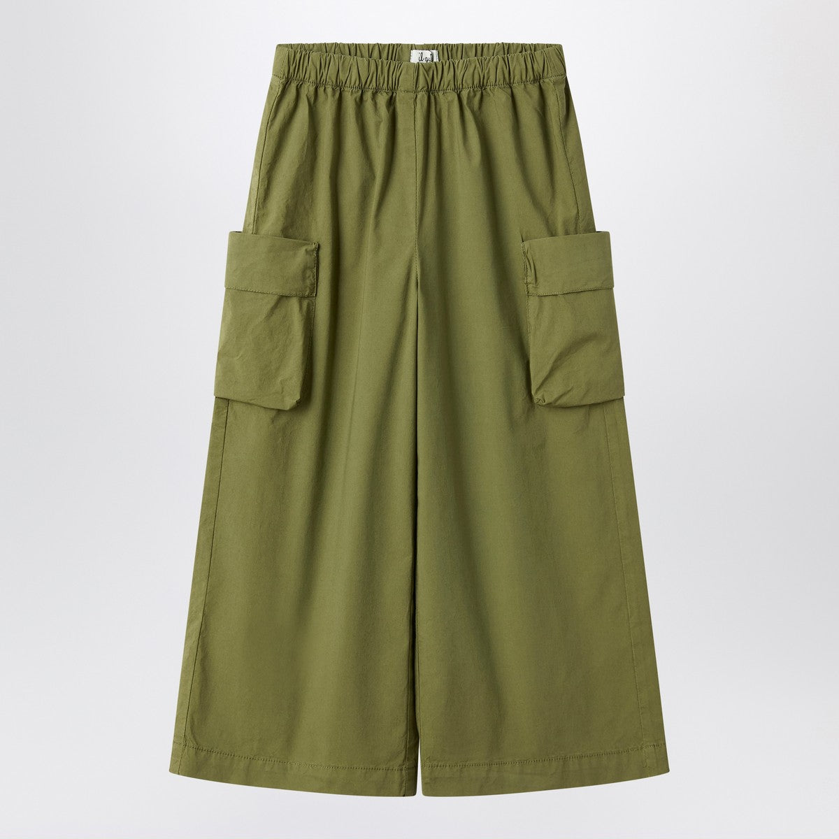 Il Gufo Il Gufo Green fir palazzo pants