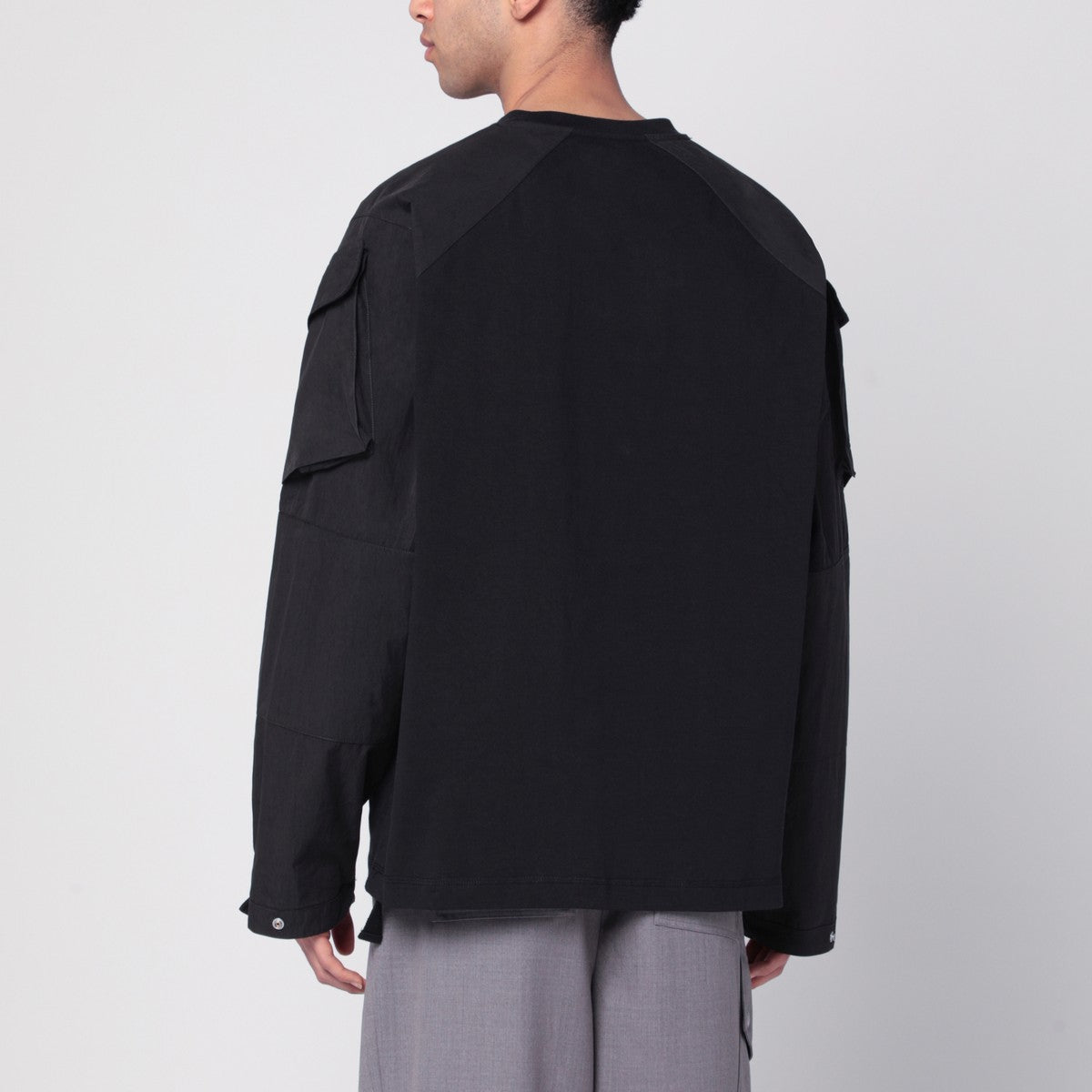 Oamc OAMC Peacemaker black cotton sweater