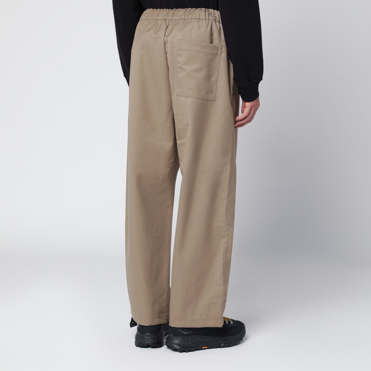 Oamc OAMC Beige Base trousers in wool blend