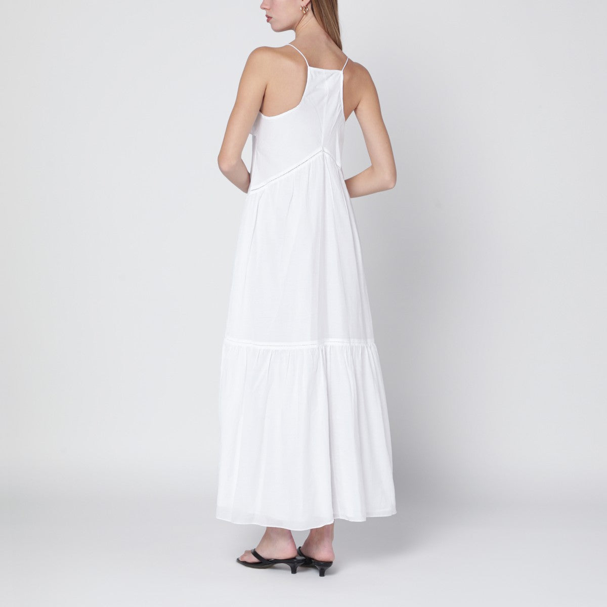 ISABEL MARANT Étoile ISABEL MARANT Étoile White Vasma cotton-voile dress
