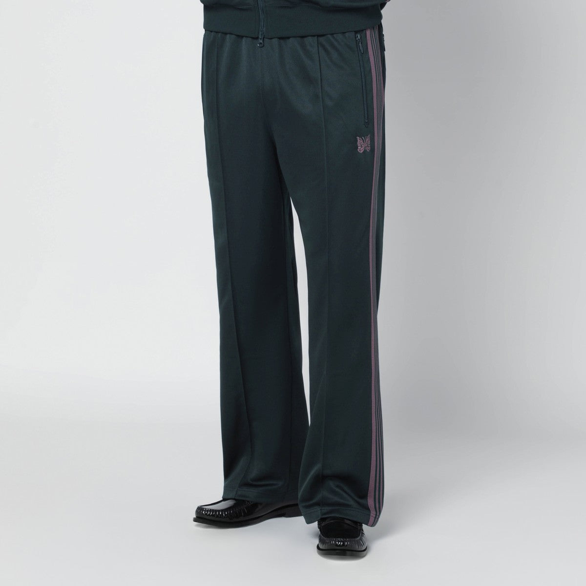 Needles Needles Green/purple jogging pants