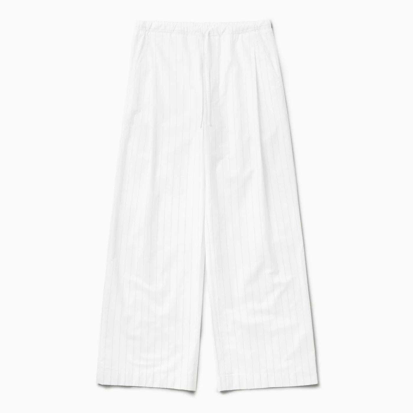 1989 STUDIO White striped boxy pants