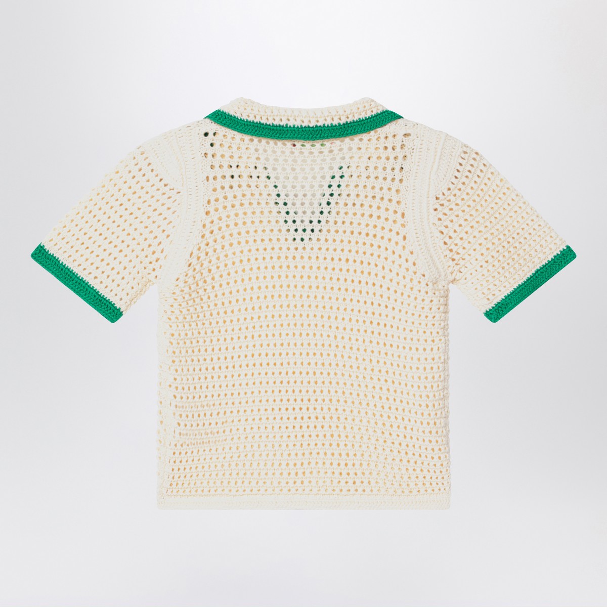 Bonpoint Bonpoint Elanita sweater in ivory/green