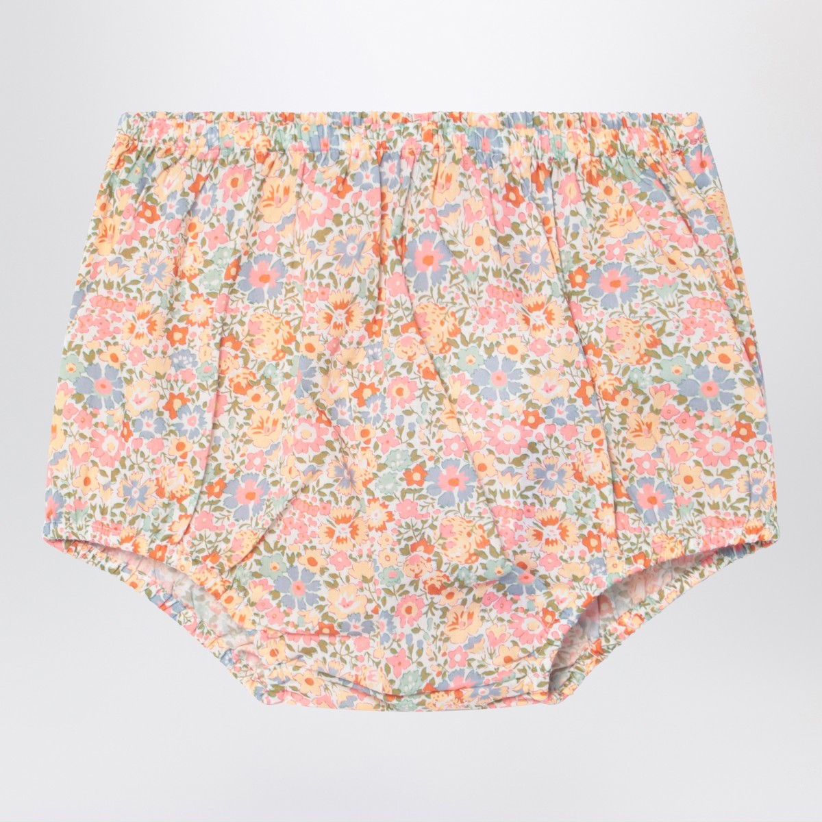 Bonpoint Bonpoint Floral-print cotton shorts