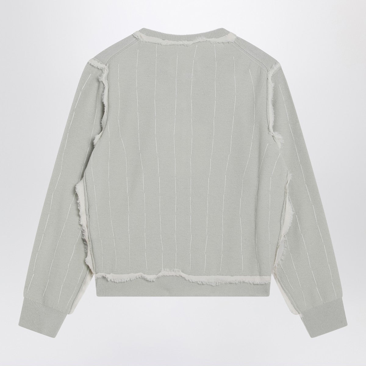 Maison Margiela Maison Margiela Light green wool cardigan