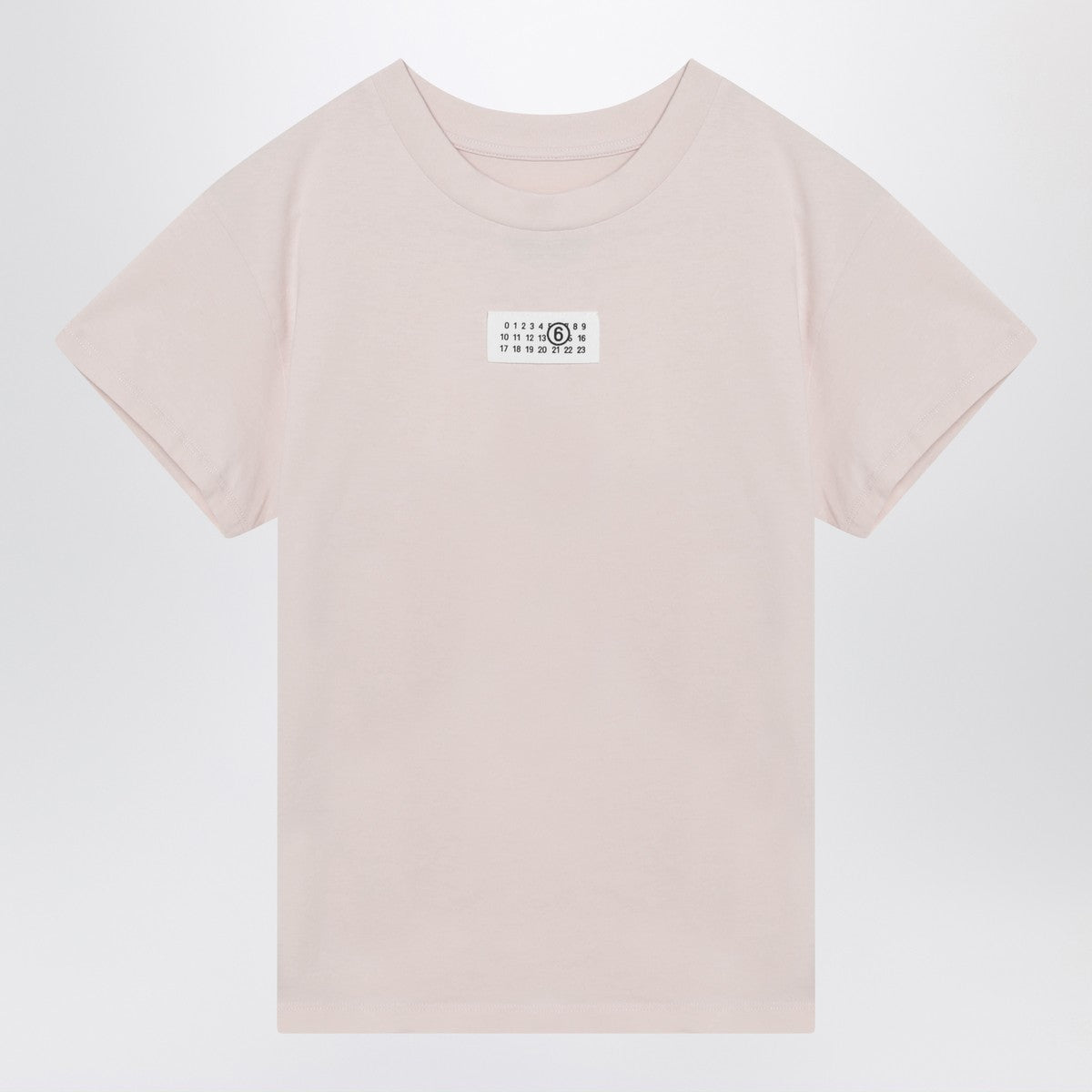 MM6 Maison Margiela MM6 Maison Margiela Pink Numeric cotton T-shirt