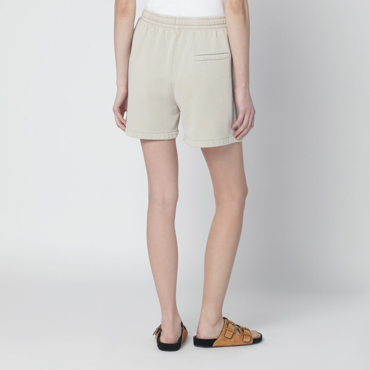 ISABEL MARANT Étoile ISABEL MARANT Étoile Sand-coloured sporty shorts