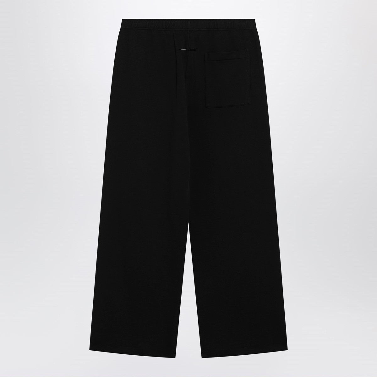 MM6 Maison Margiela Black wide-leg jersey trousers