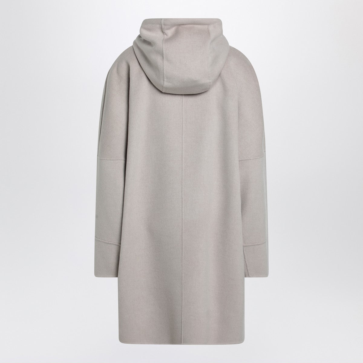S Max Mara Beige hooded coat