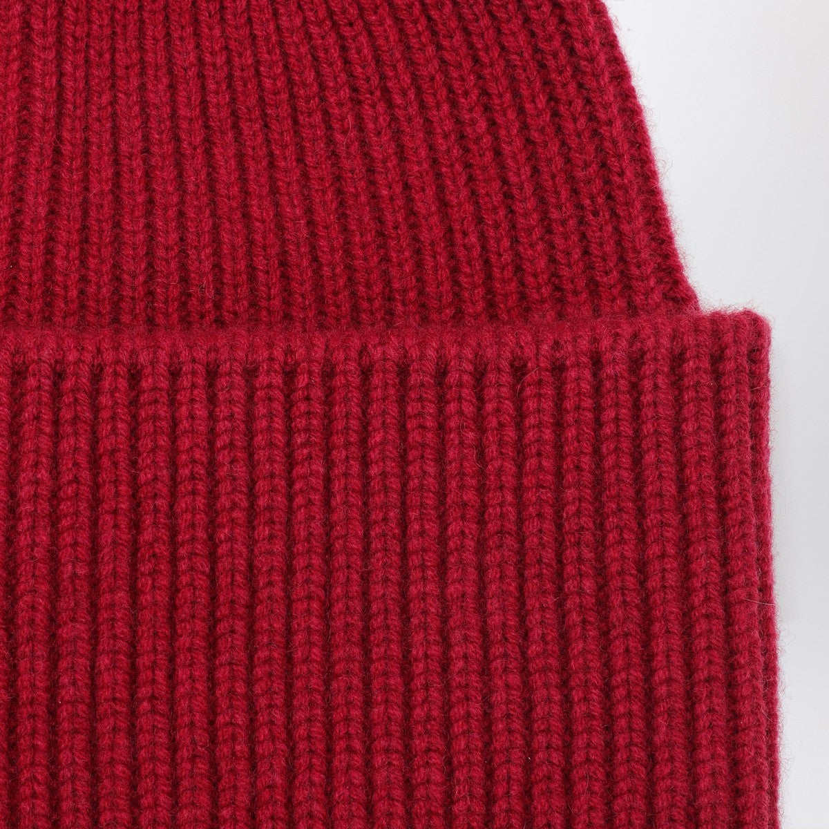 Destin Destin Burgundy wool and cashmere beanie