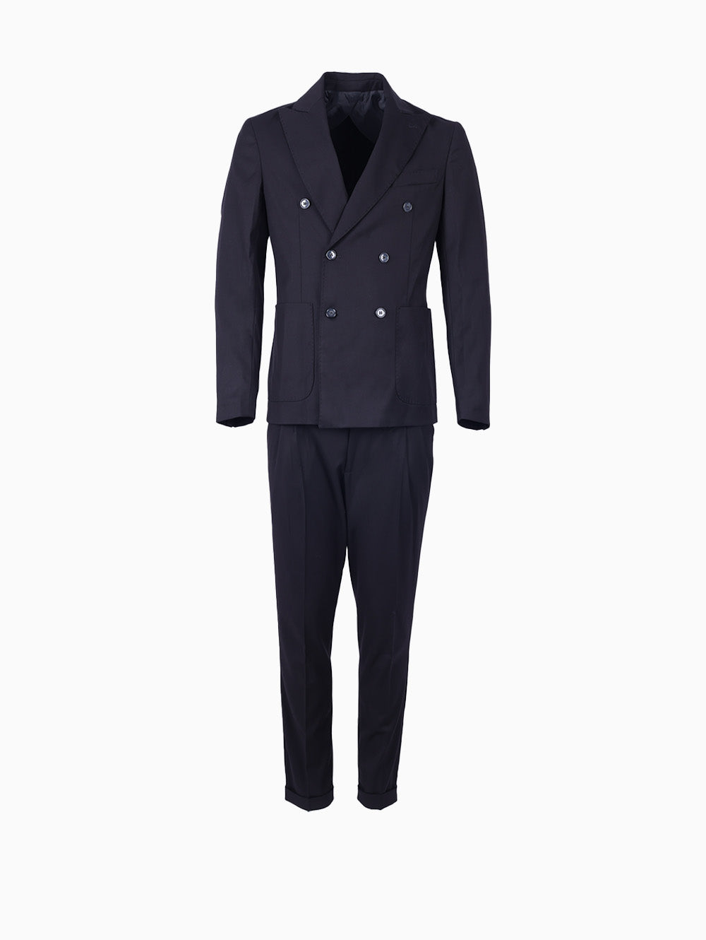 Tela N black men’s suit front view