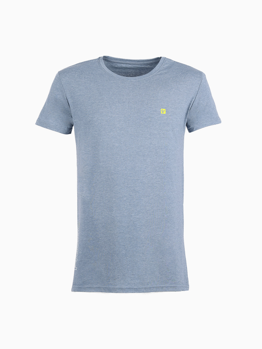 Freddy Men’s Ballad Blue Cotton T-Shirt – Front View