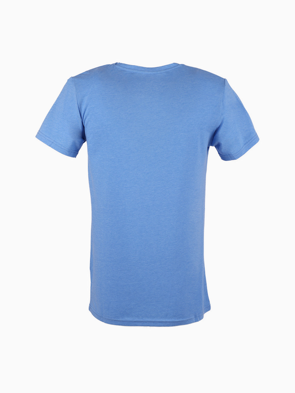 Freddy Men’s Sky Blue Round Neck T-Shirt back view