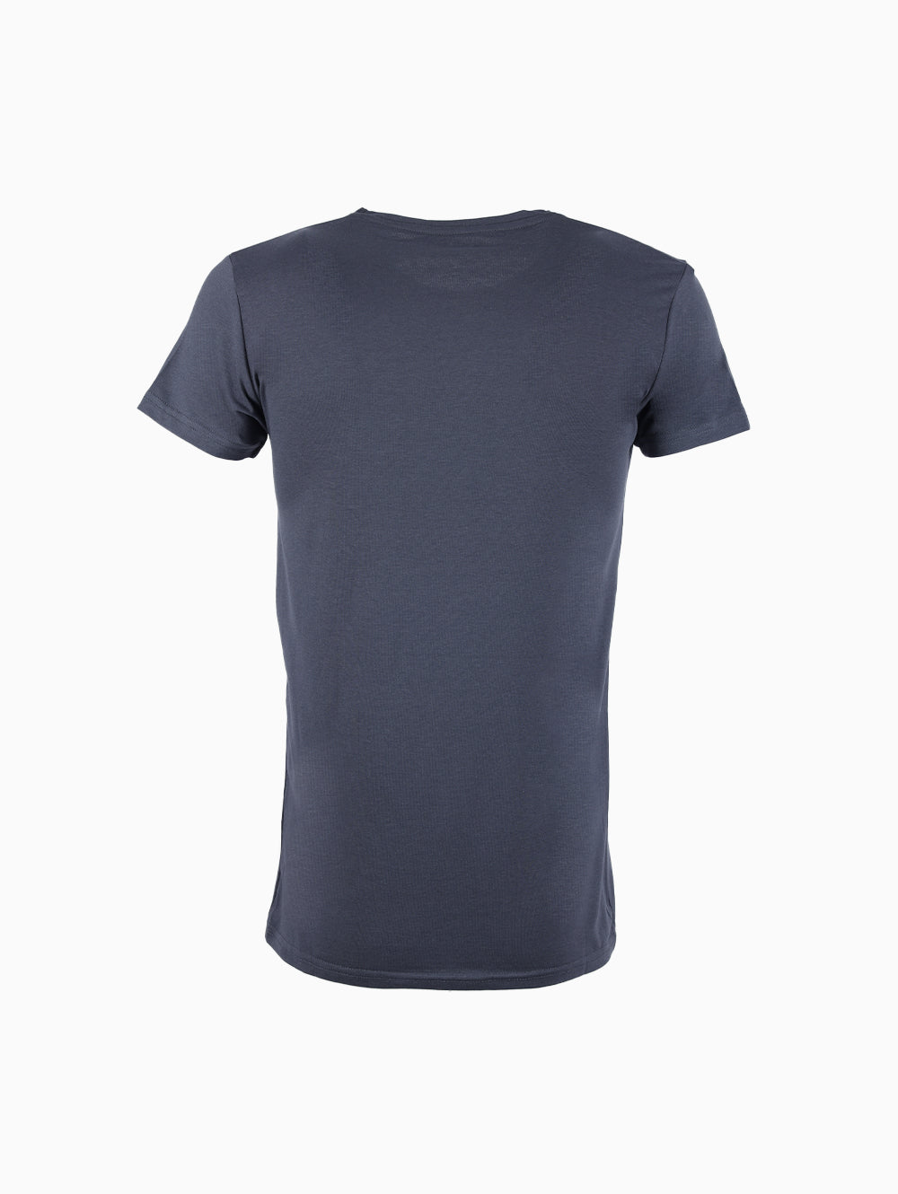 Back view of Freddy men’s midnight navy cotton t-shirt