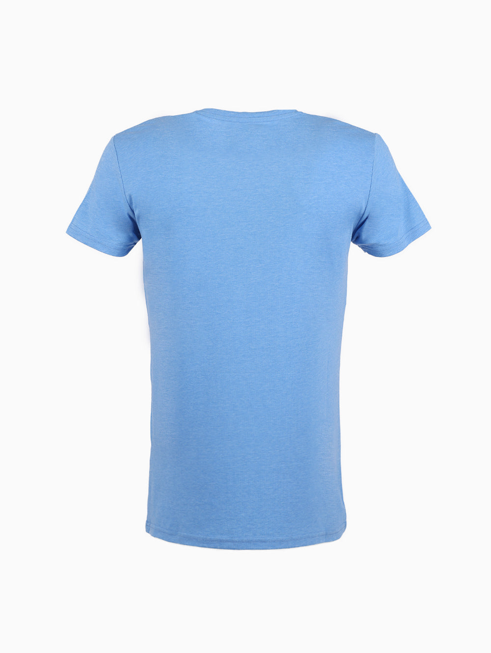 Freddy Men’s Blue Round Neck T-Shirt – Back View