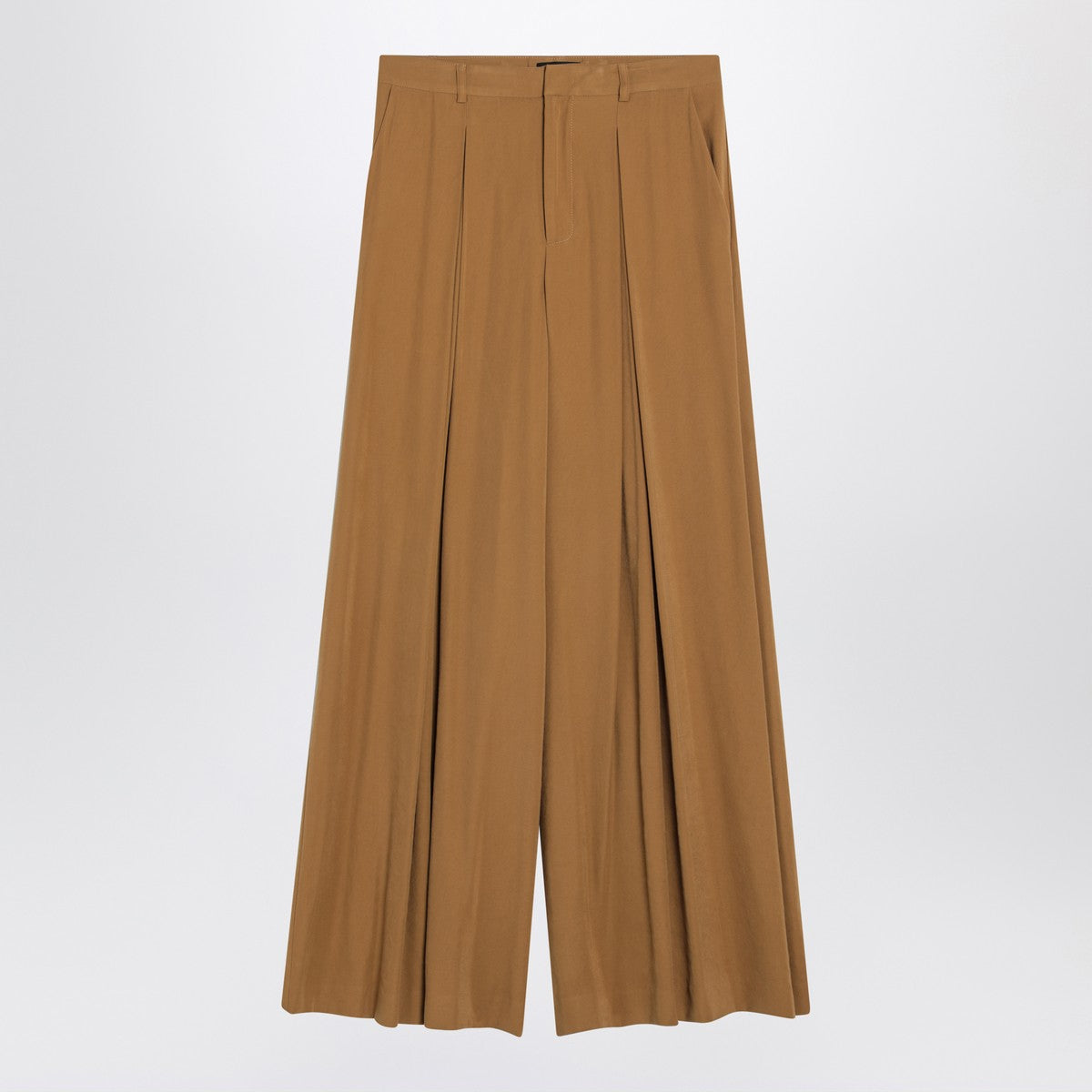 The Andamane THE ANDAMANE Yellow ochre trouser skirt