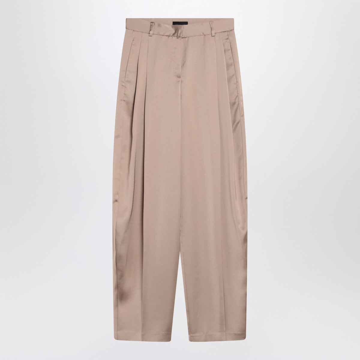 The Andamane THE ANDAMANE Wide greige pants