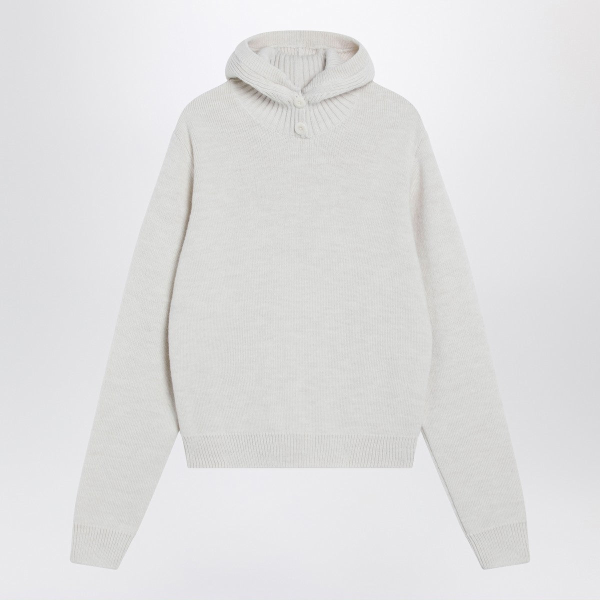 Lemaire LEMAIRE Cream hooded sweater