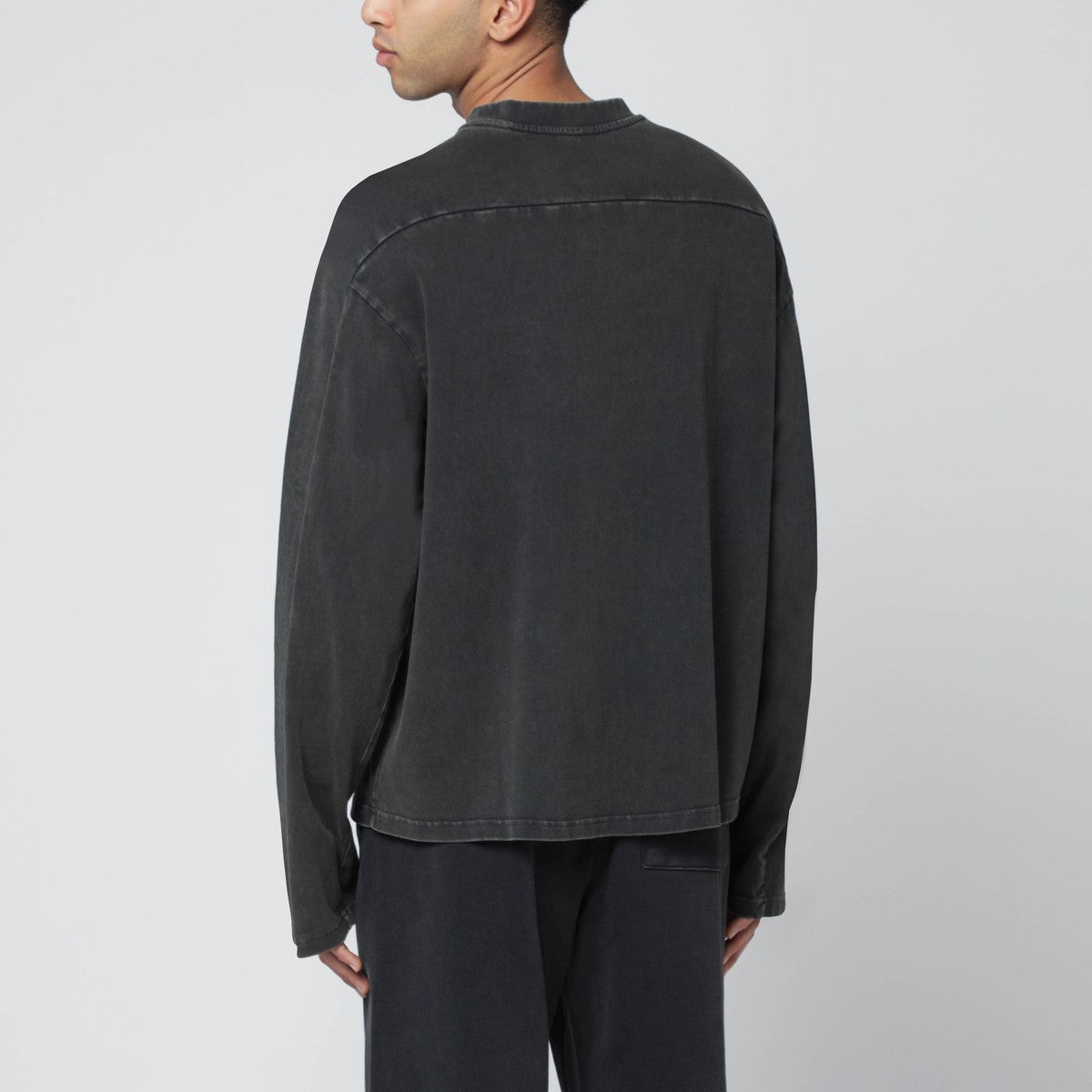 Entire Studios Entire Studios Black washed long-sleeve top