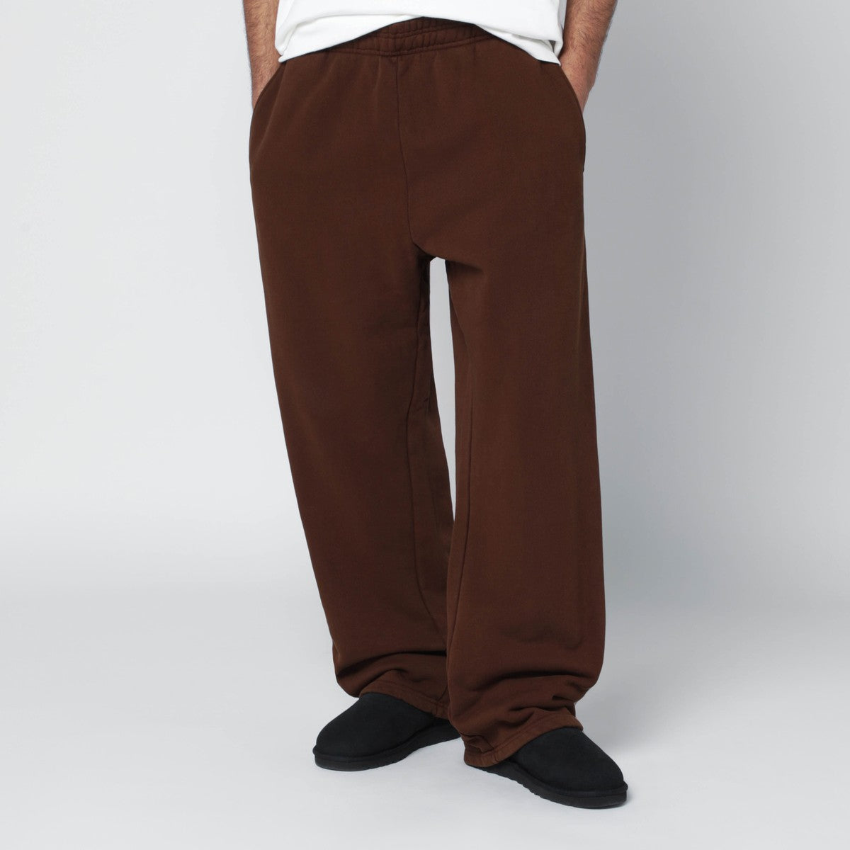 Entire Studios Entire Studios Dark brown cotton joggers