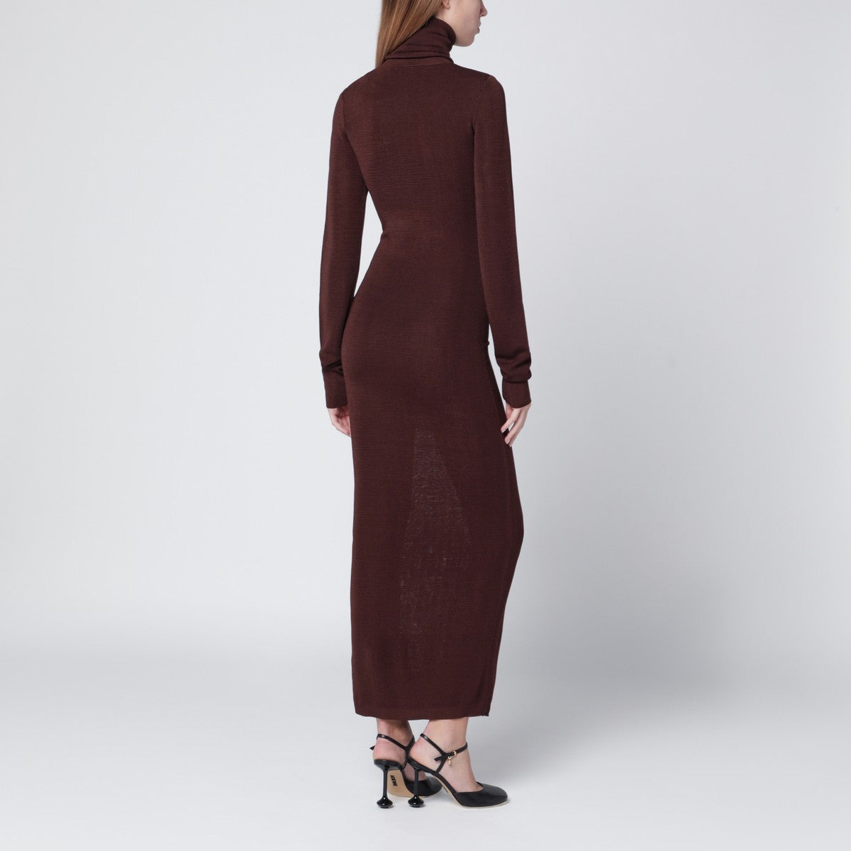 Entire Studios Entire Studios Brown turtleneck dress