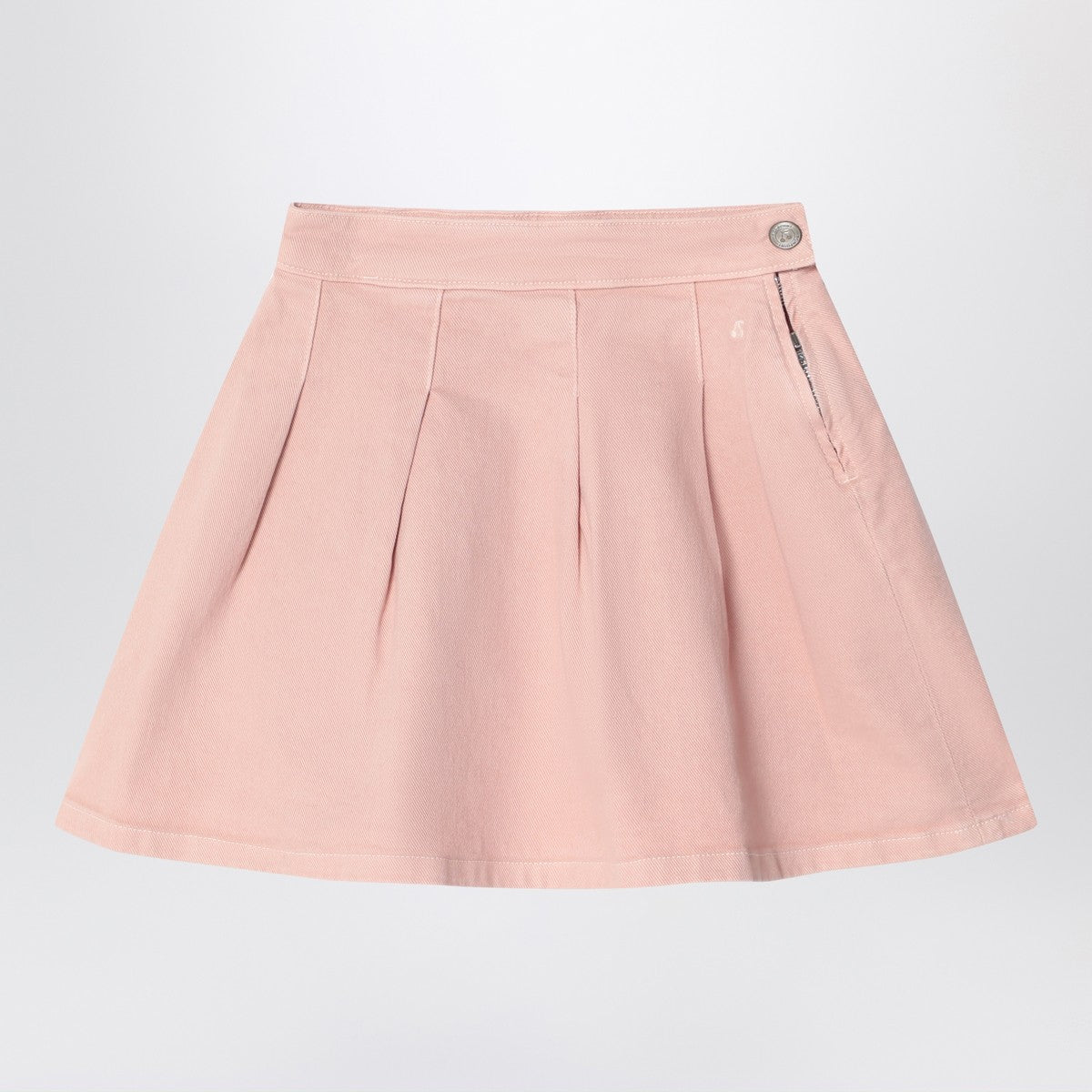 Bonpoint Bonpoint Light pink pleated Jedda skirt