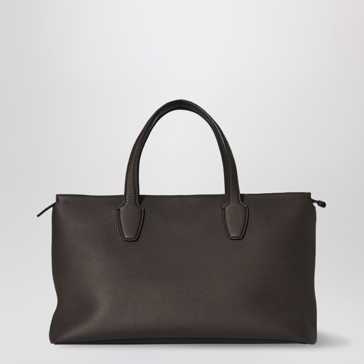 The Row The Row Marcel dark brown leather bag